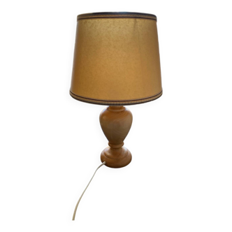 Lampe en bois