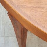Teak dining table editor Gudme Mobelfabrik, Danish