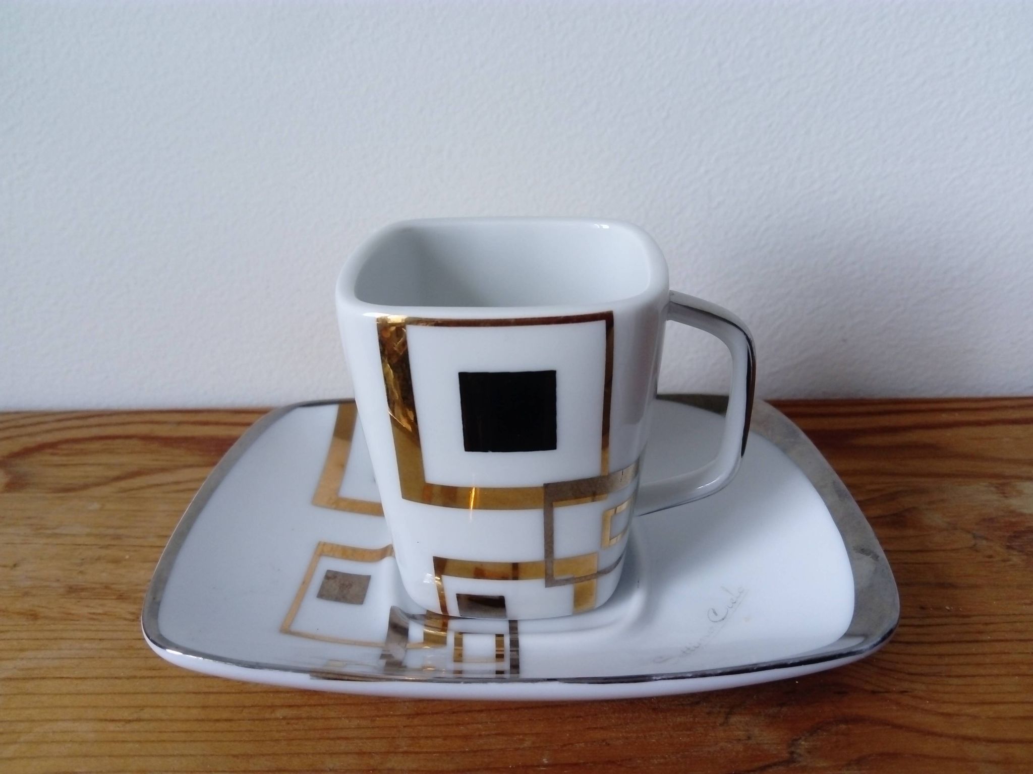 Vintage art deco cup and saucer