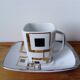 Vintage art deco cup and saucer
