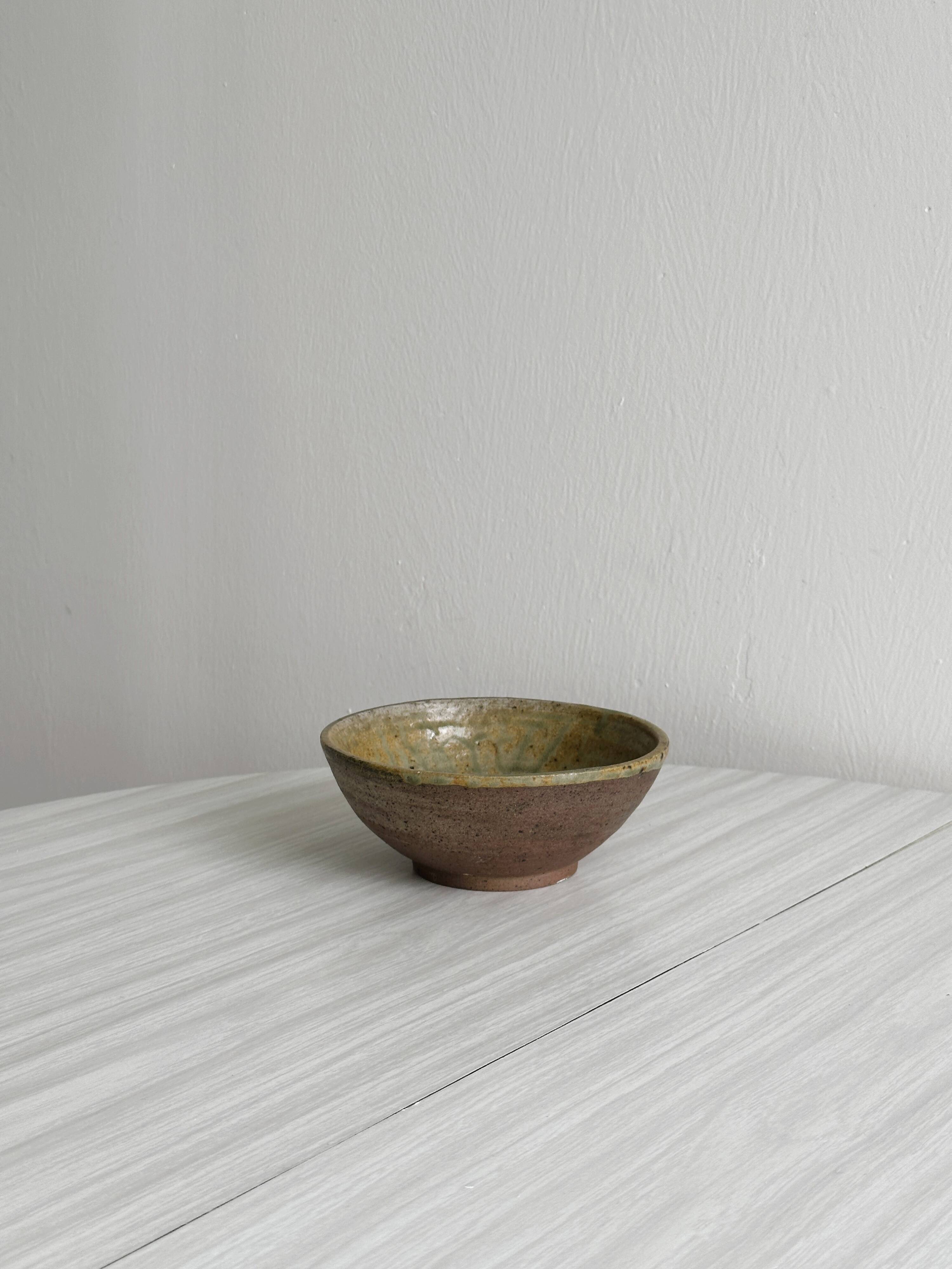 Handmade ceramic craft bowl