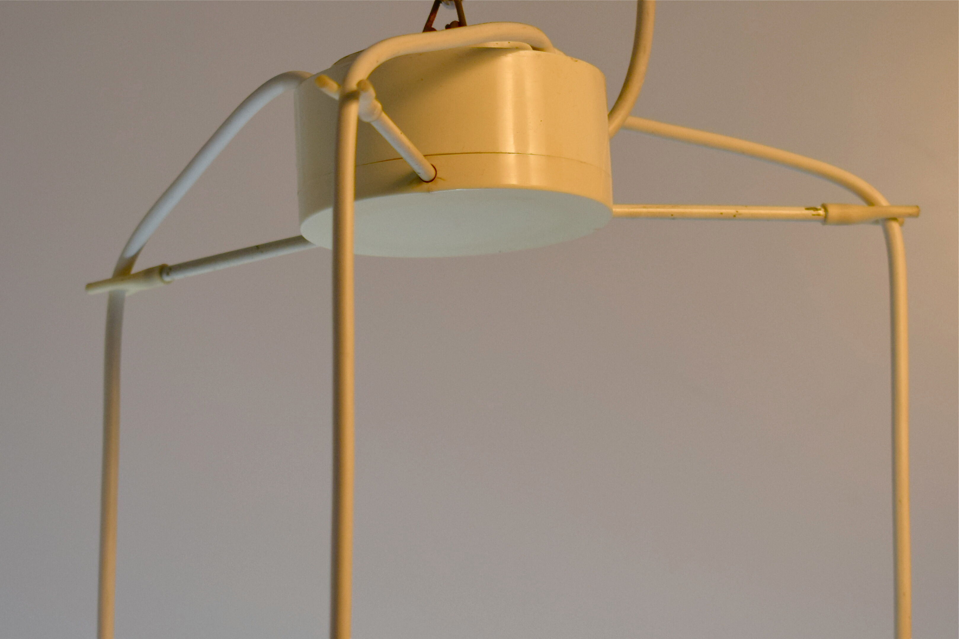 Lustre waterfall 3 glass and chrome suspensions