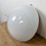 Vintage Wall Light with Milk Glass, 1960s