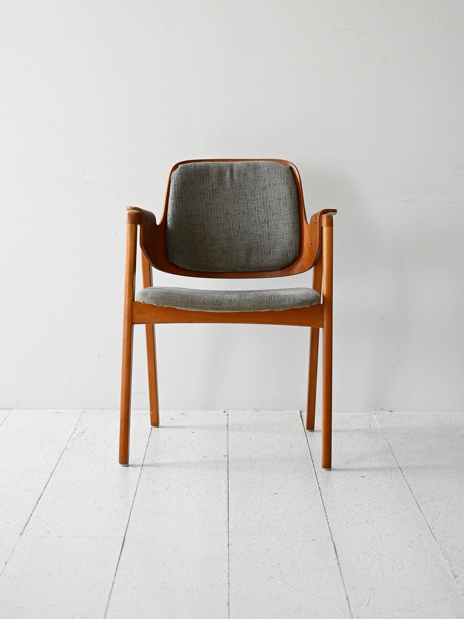 1950s/60s Scandinavian Desk Chair in Wood