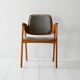 1950s/60s Scandinavian Desk Chair in Wood