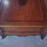 Cross-drawer coffee table