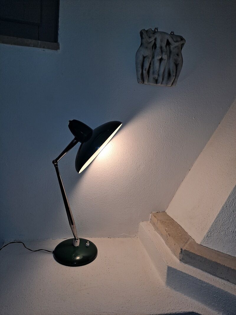 Italian table lamp, italy 1950