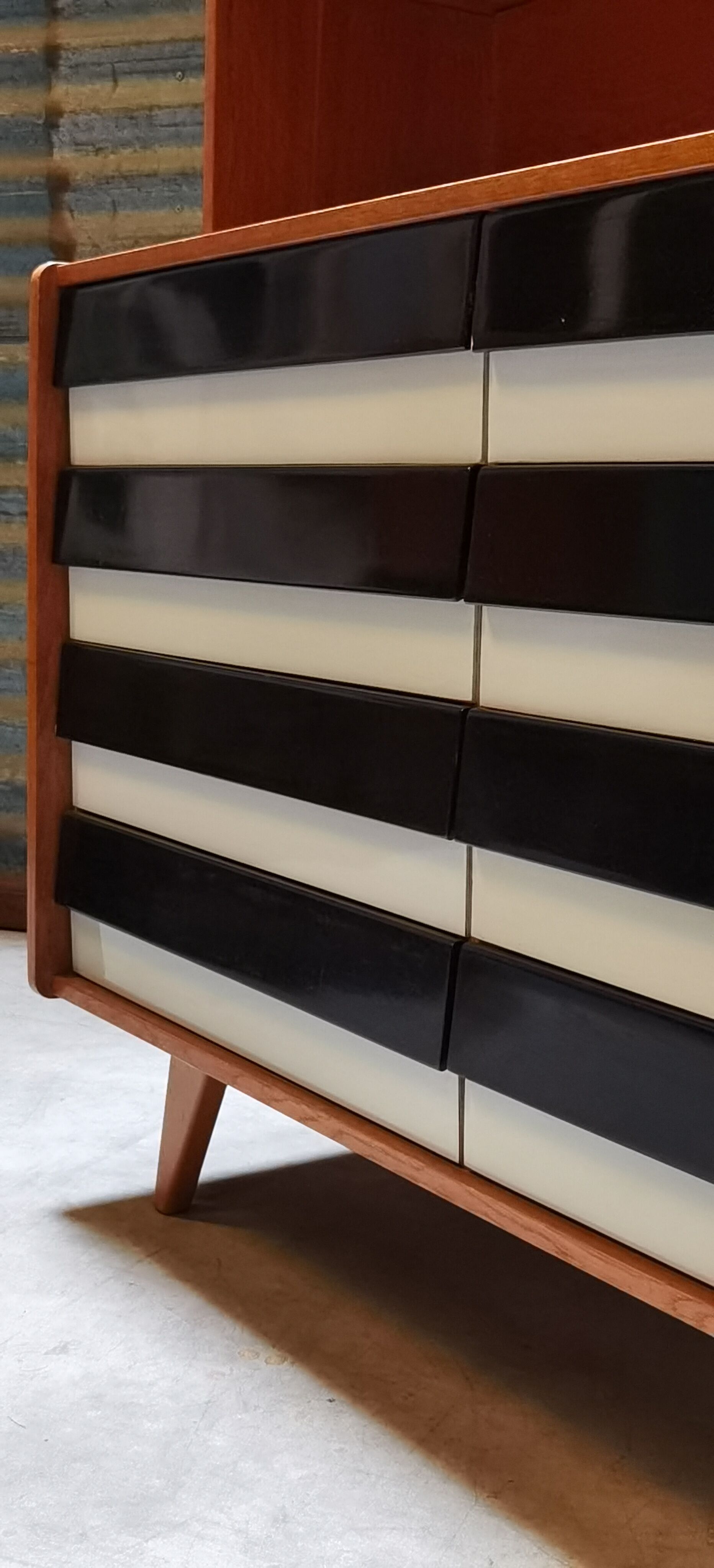 Library U 453 by Jiri Jiroutek for Interior Praha Foot Compass 1960