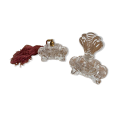 Flacon parfum vintage et vaporisateur