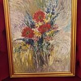 Flower bouquet painting