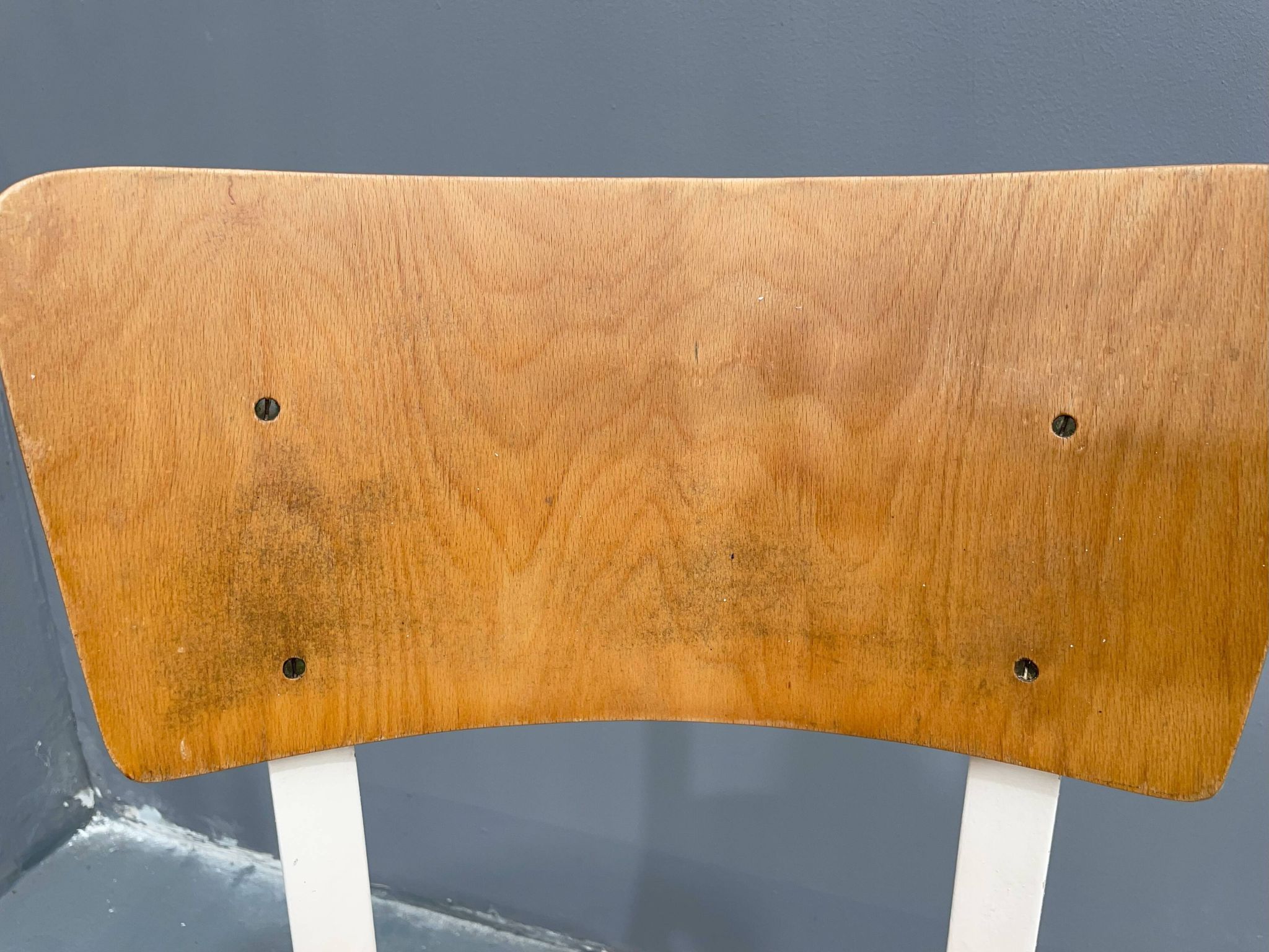 3 chaises en bois, Tchécoslovaquie années 1950