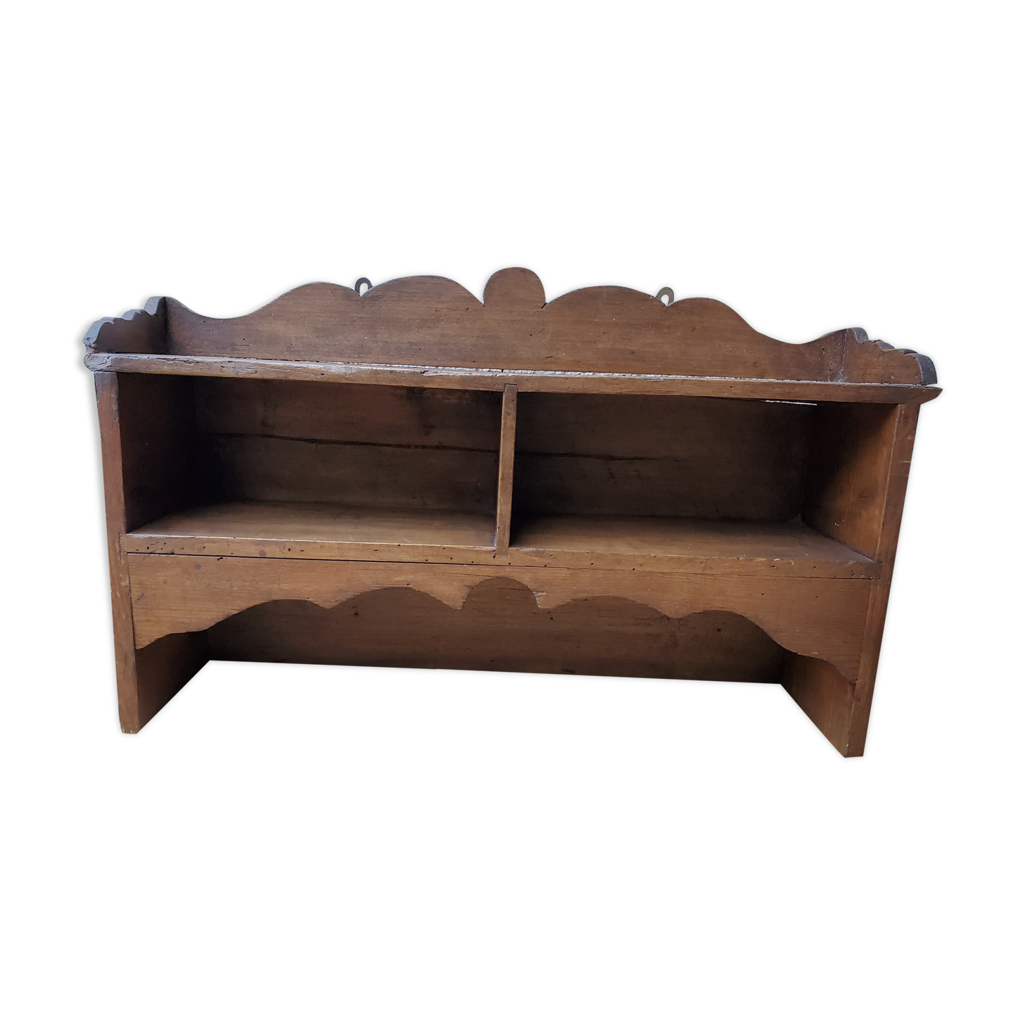 Wood wall shelf