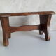 Old wooden stool or step