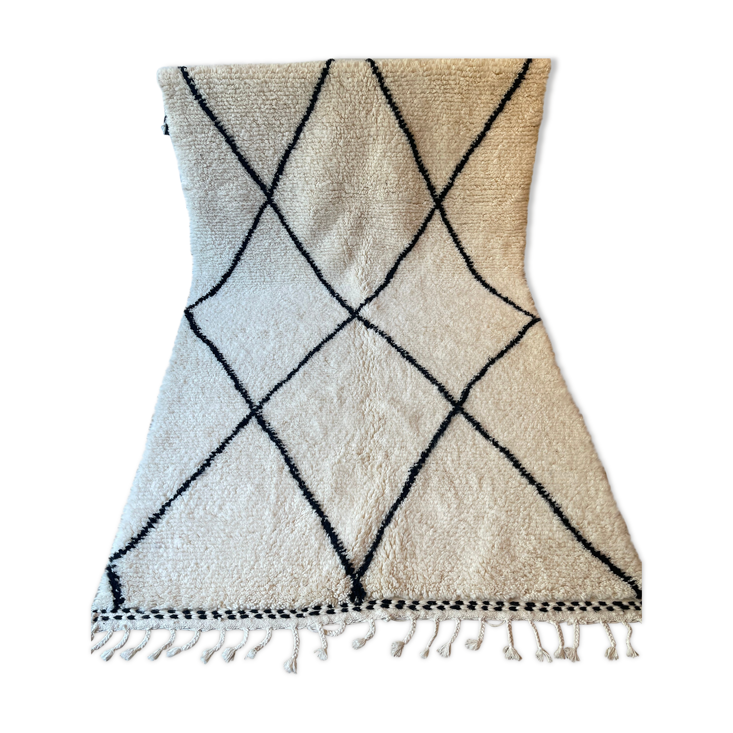 Hand-woven Berber carpet, 260 x 150 cm