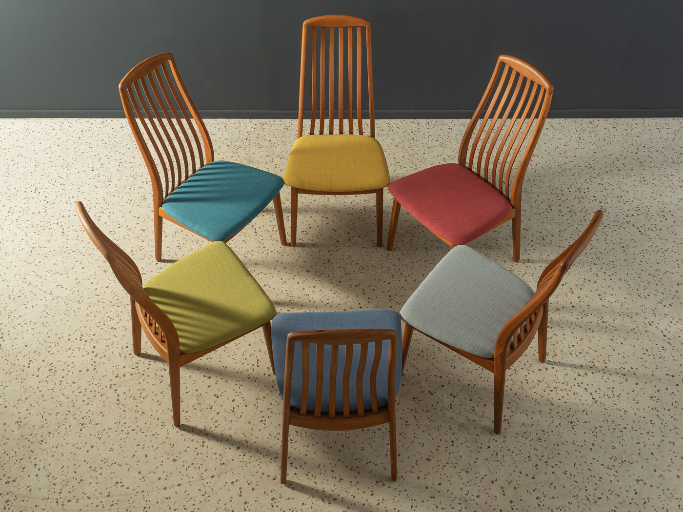 1960s Dining Chairs, Benny Linden