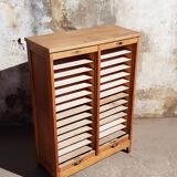 Double curtain binder