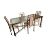 Table and 4 chairs