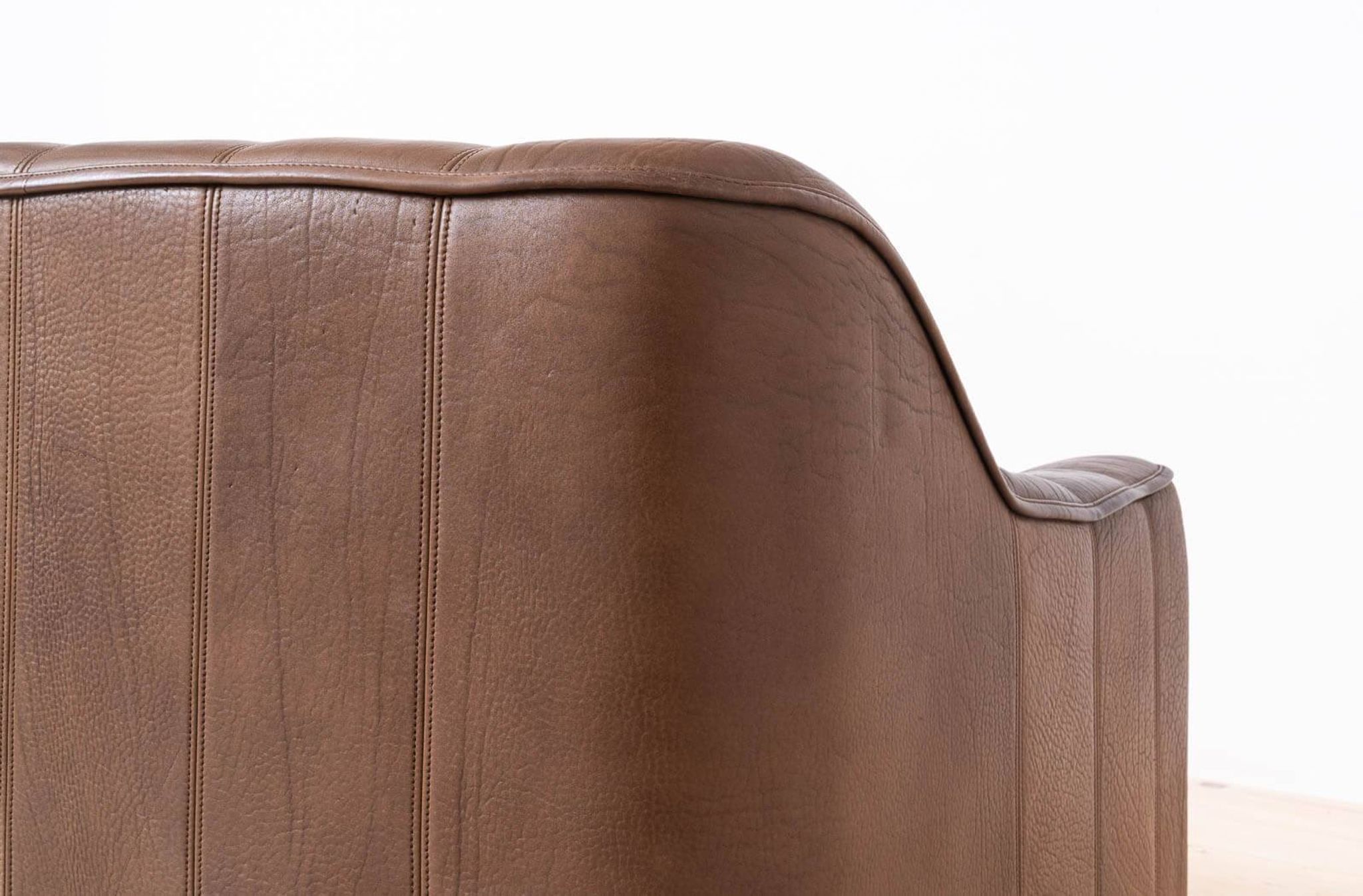 Vintage Leather Sofa, De Sede, Switzerland, Model DS 44, 1970s