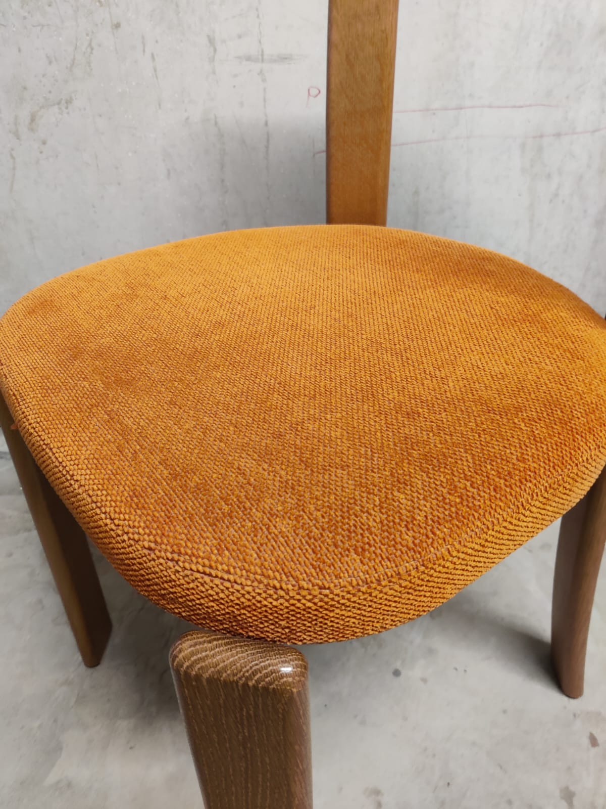 Suite of 8 Bruno Rey chairs