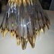 Free-form crystal bowl with fine gold gilding – Vintage 1950s/1960s