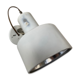 Enamelled sheet metal wall