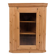 Hanging corner cabinet with glass door - pine - year 1890s