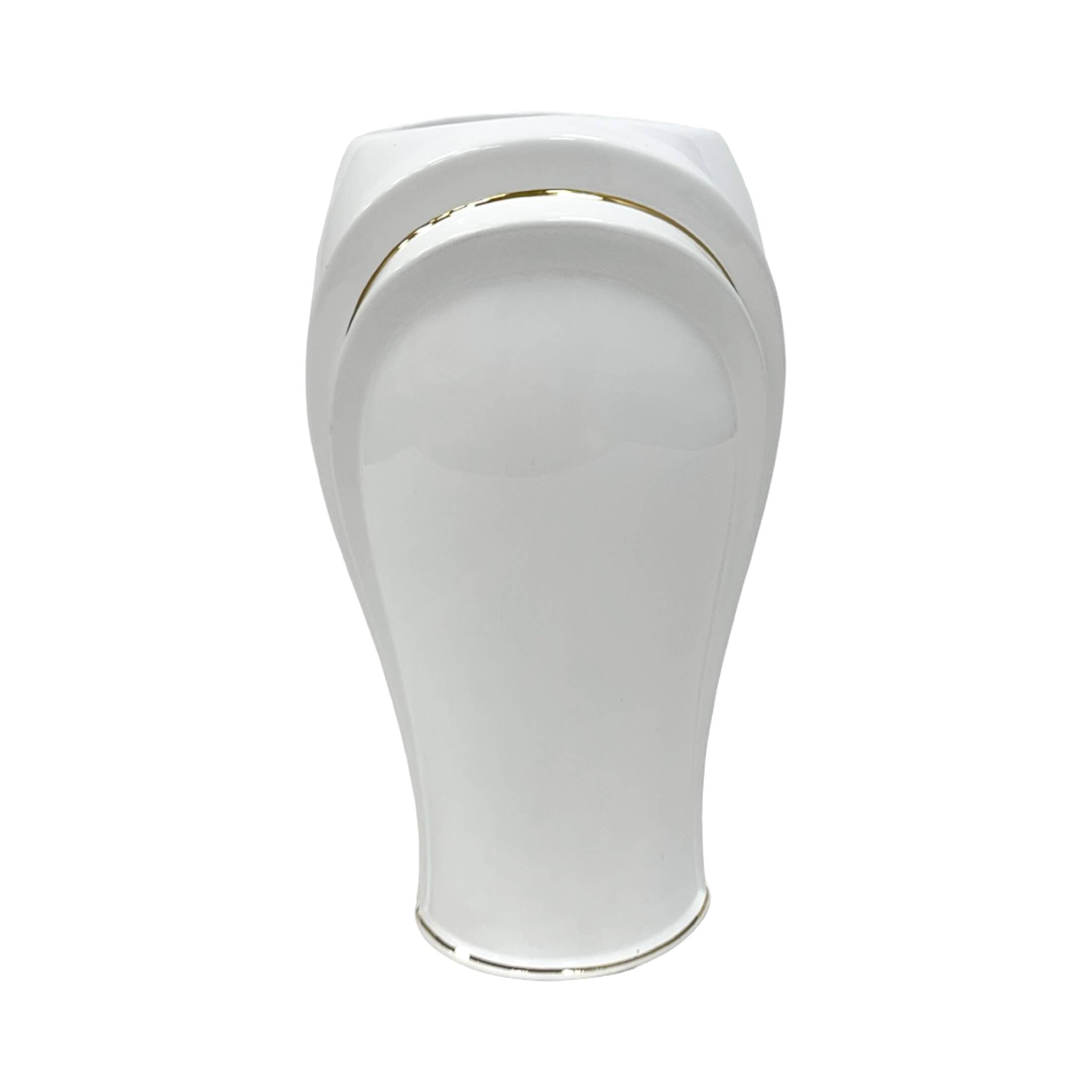 Elegant Porcelain Vase Welz Pfungstadt, Germany 1970s