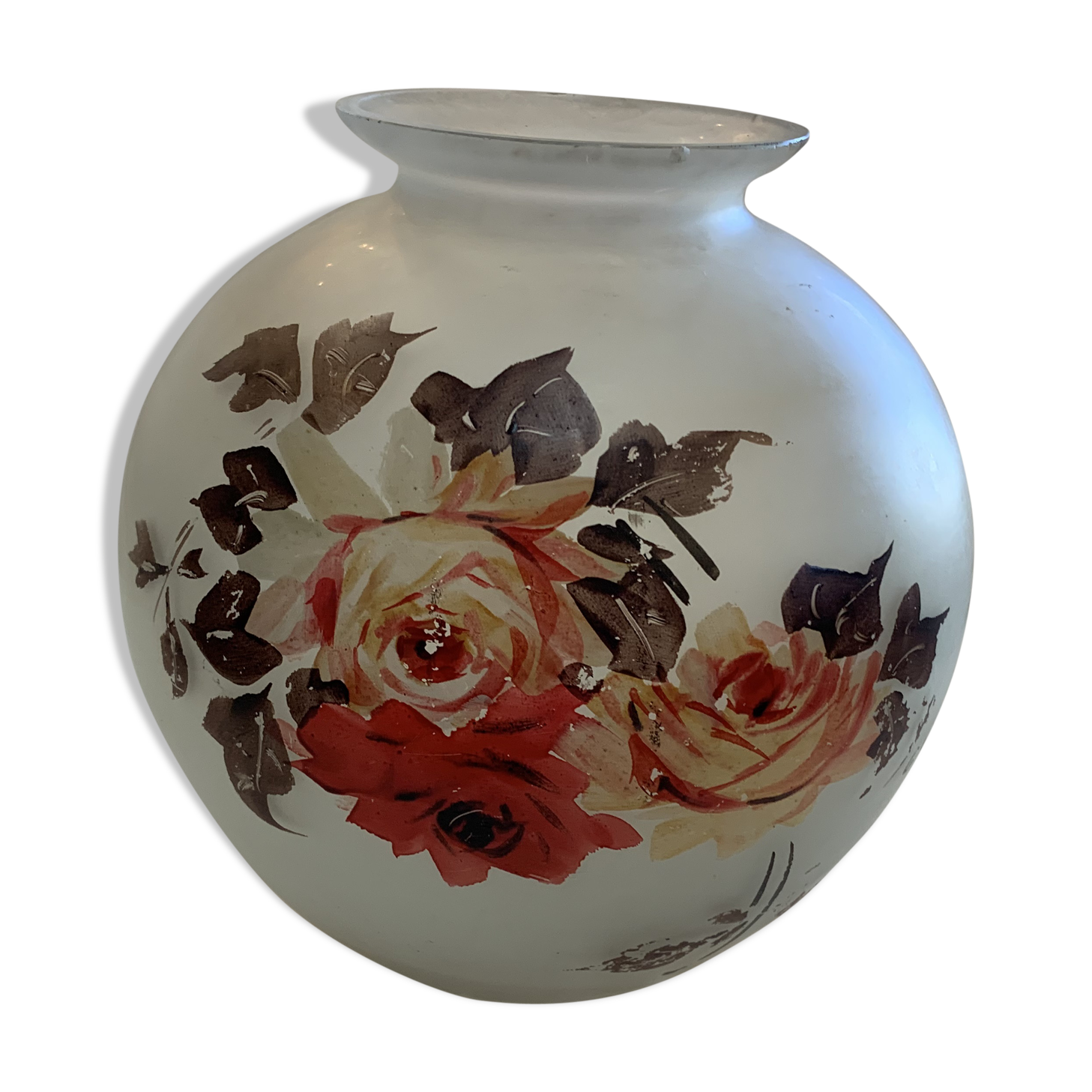 GINO glass paste vase