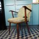 Vintage 1960s vinyl armchair
