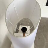 Lampe de table bois chêne années 70