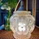 Vintage bubble glass pendant light