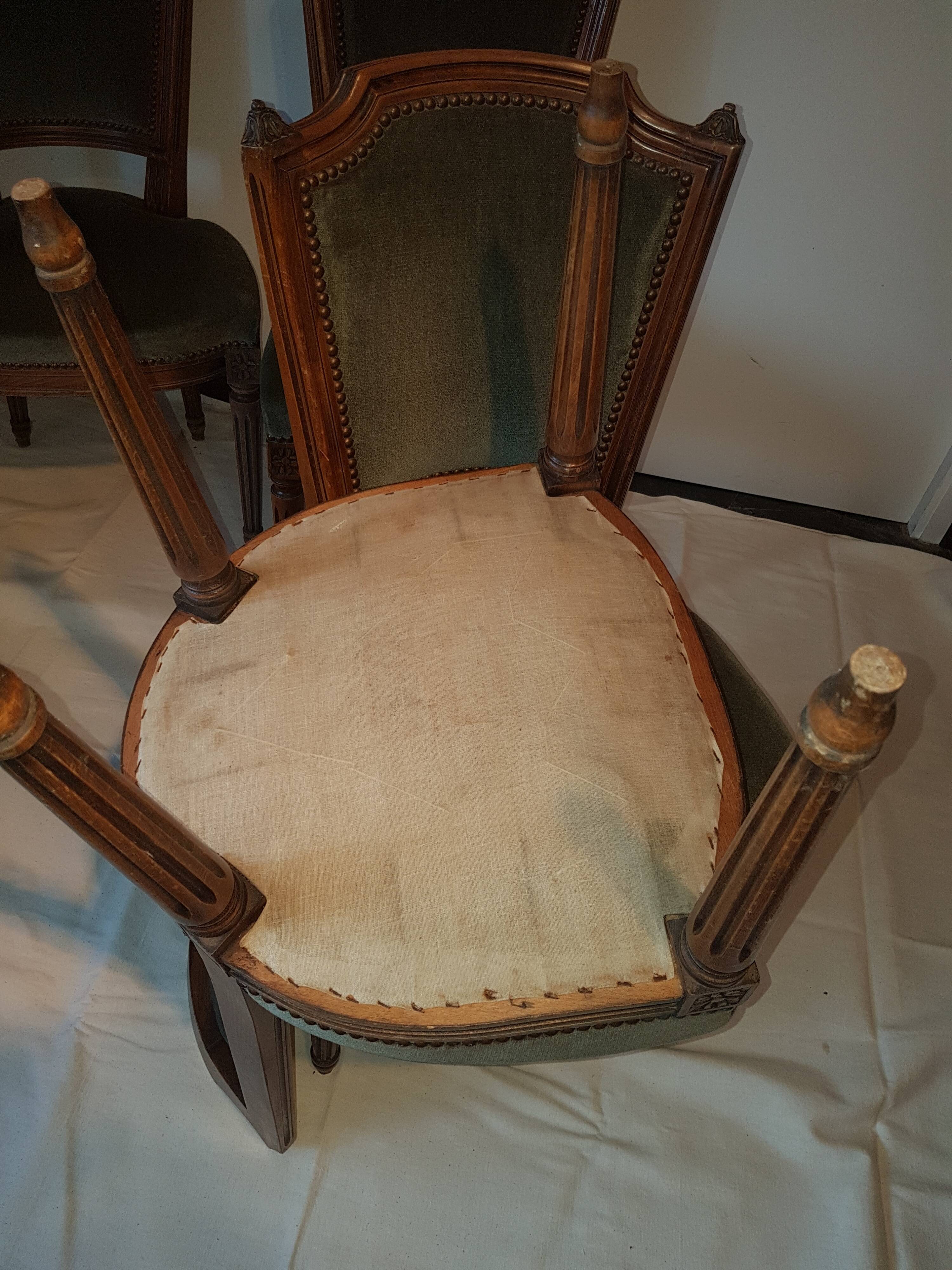Série de 4 chaises