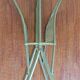 Brass magazine rack in neo-classical style, 20th century.