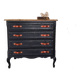 Oak chest of drawers