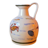 Enamelled ceramic pitcher 60s
