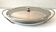 Elegant Table Art Marinex Serving Dish Made in Brazil Silver Metal