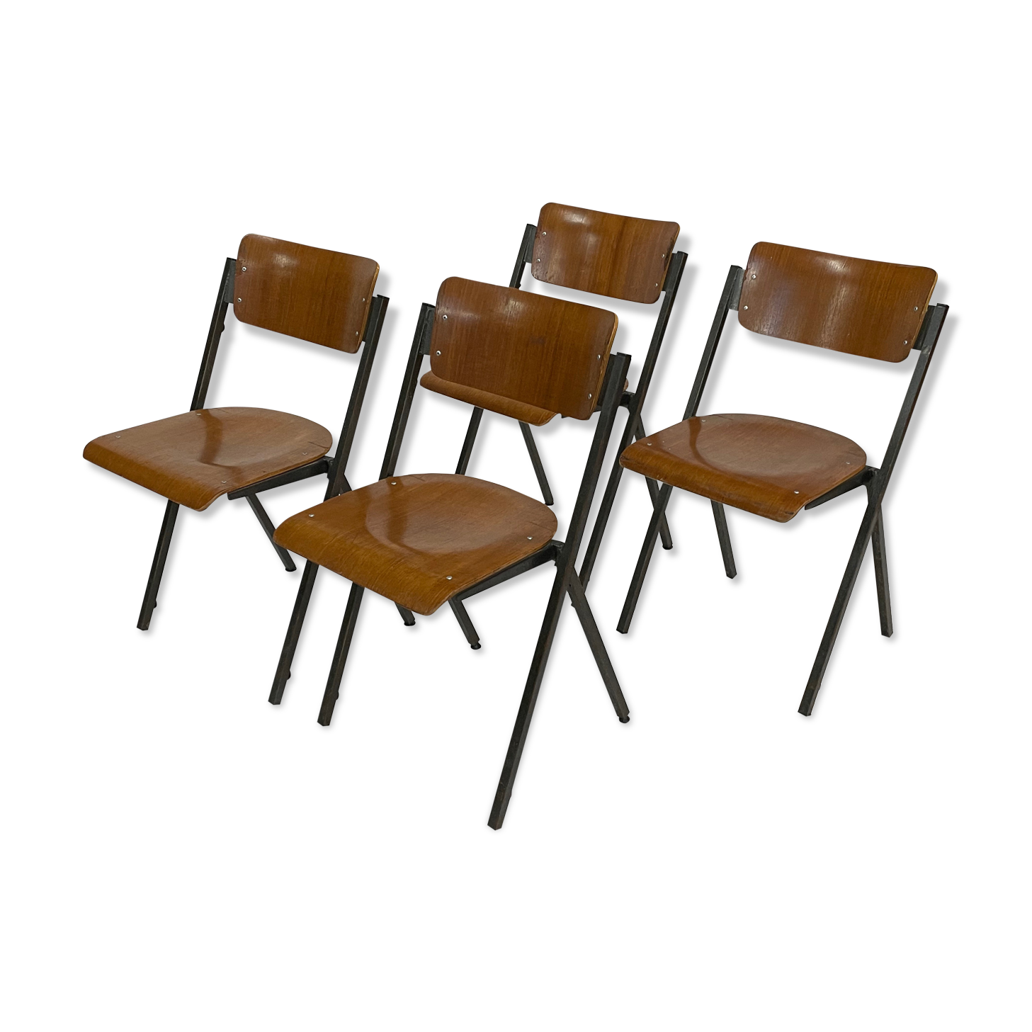 Set of four chairs 1960 Netherlands