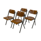 Set of four chairs 1960 Netherlands