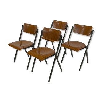 Set of four chairs 1960 Netherlands