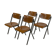 Set of four chairs 1960 Netherlands