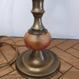 Art Deco brass lamp