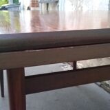 Danish teak and rosewood table