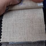 Togo beige wool bench by Michel Ducaroy