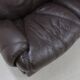 Vintage modular leather sofa 1970s