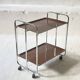 Chariot de service pliant Chrome Midcentury, Allemagne années 1950