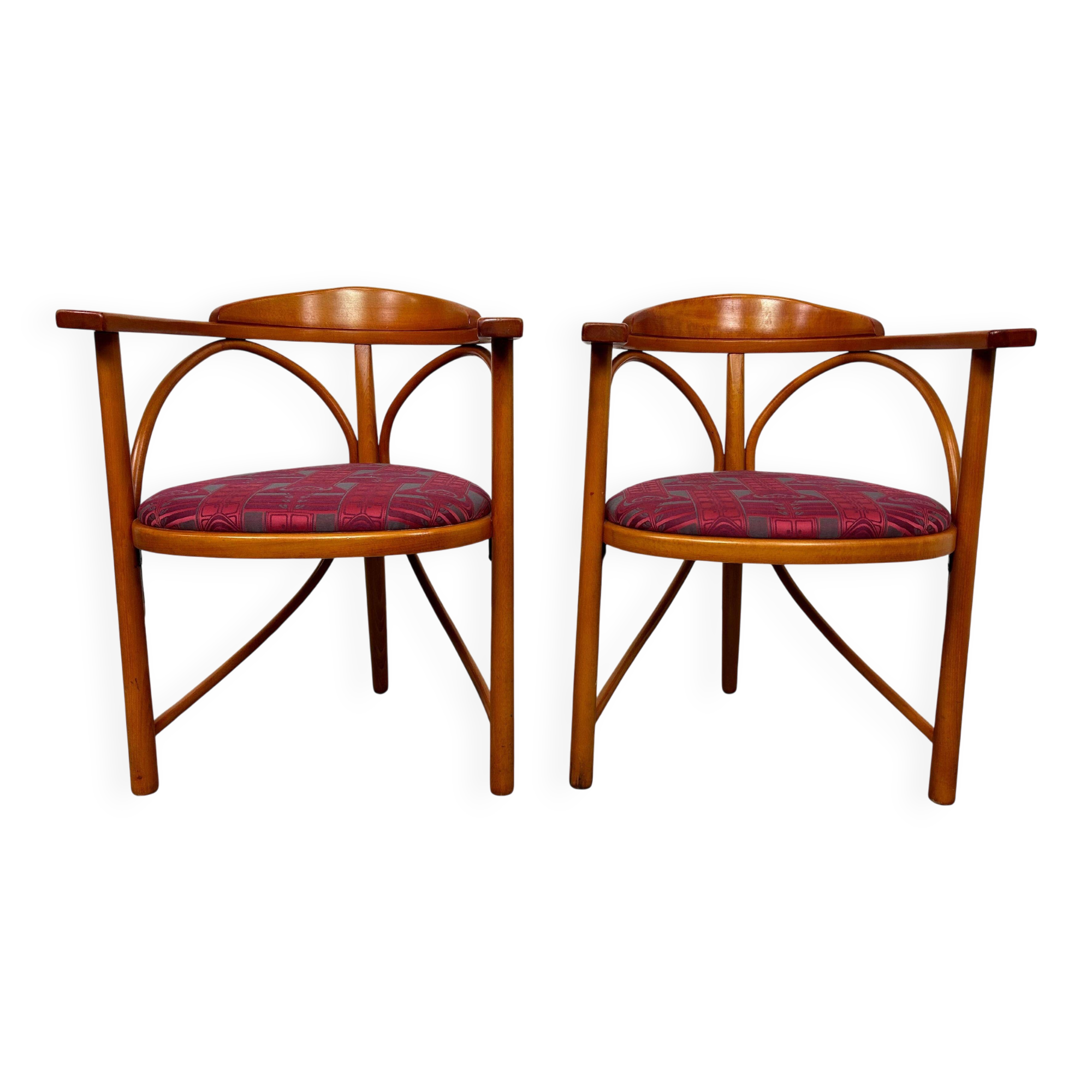Tripod chairs Secession No. 81 by Thonet