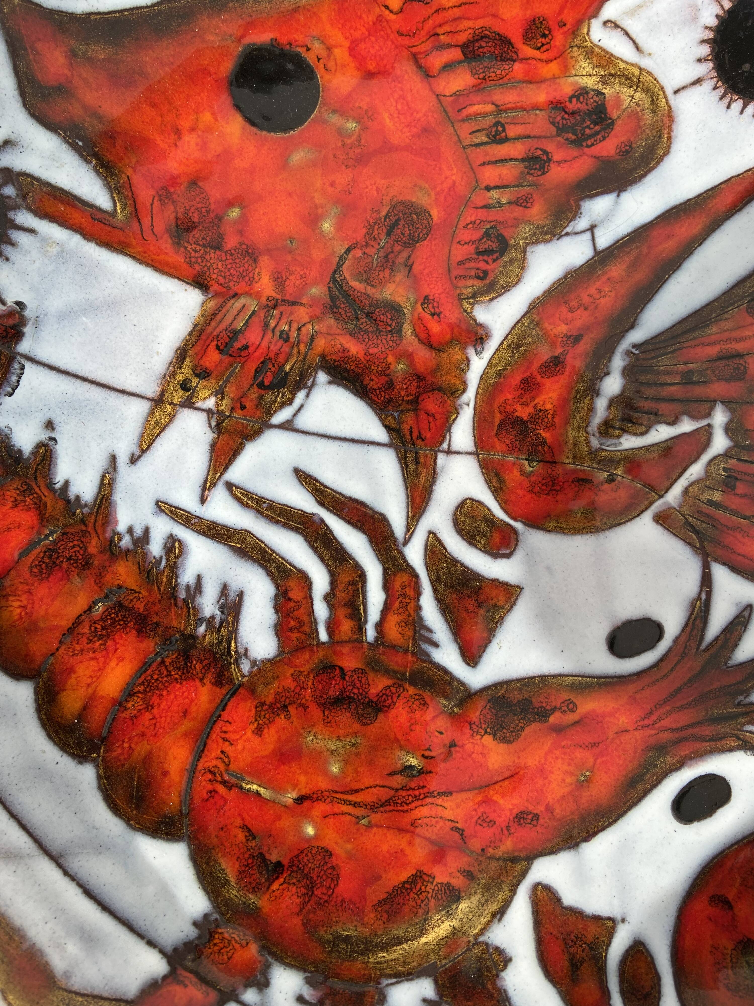 Vallauris dish by Monique Brunner