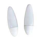 Paire d'appliques, Elektrosvit Nové Zámky, Tchécoslovaquie, années 1950.