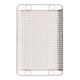 Perforated white metal tray, Mathieu Matégot, 1950s