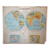 Ancienne carte scolaire Delagrave Gibert 7, 1930 - Planisphère, mappemon